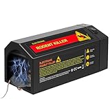 Electric Mouse Trap Zapper，Electronic Mice Traps,Rechargeable Rat Zapper, Continuous Electric Shock Rodent Control. Ideal for attics, garages, and Homes
