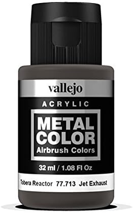 Vallejo Acrylics Metal Color - Jet Exhaust 32ml by Metal Color