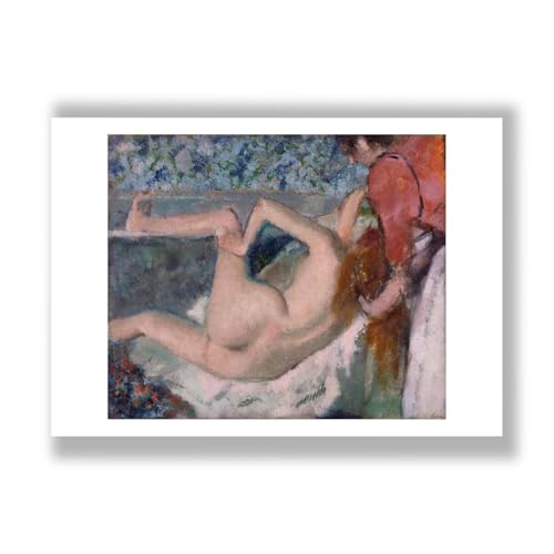 Poster Edgar Degas After The Bath : éliminez les reflets avec l'impression semi-brillante