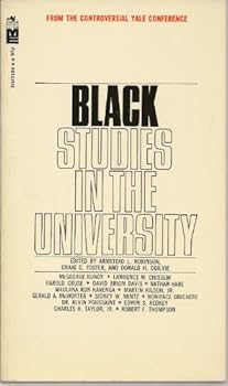 Paperback Black Studies in the University Book