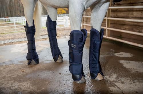 TuffRider 600 D Oxford Shipping Boot- Navy- Pony