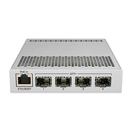 Image of MikroTik CRS305-1G-4S+in Network Switch Managed Gigabit Ethernet (10 /100 /1000) Ethernet Power (PoE) White