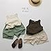 Girls Linen Tank Tops Casual Gauze Cotton Sleeveless Shirts Spring Summer Beach Vacation Crewneck Loose Fit Top Cruise Capsule Wardrobe Valentine's Day Camisole Brown 2-3 Years