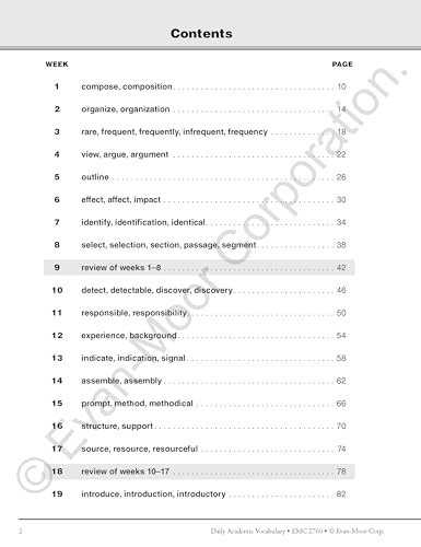 Daily Academic Vocabulary, Grade 4 Teacher Edition - Image 2
