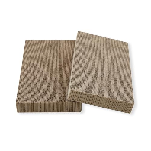 Necoichi Cardboard Cat Scratcher Bed for Indoor Cats - Cat Scratching Board (16