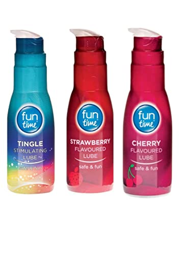 Shealove London Lubricantes Fun time - 225 ml (Tingle, Cereza, Fresa, 225 ml)