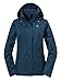 Produktbild Schöffel Damen Jacket Gmund L, wind- und wasserdichte Regenjacke, atmungsaktive Outdoor Jacke, Wanderjacke mit verstaubarer Kapuze, dress blues, 42