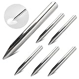 TUNQISM 6pcs 6-inch Laboratory Spatula, Stainless Steel Laboratory Shovel, Round Pointed Spatula, Laboratory...