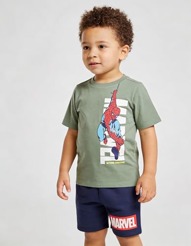 Image of Marvel Boys' T-shirt and Shorts Set