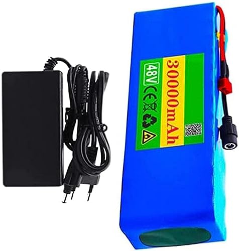 Bateria E-Bike 48V 30Ah 13S3P Bateria de íon de lítio substituível, BMS integrada para scooter de bi
