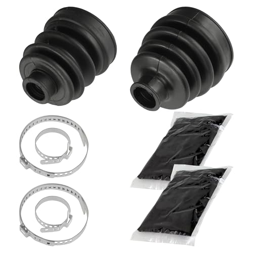 Caltric Rear Axle Outer And Inner Cv Boot Kit Compatible with Yamaha Rhino 700 Yxr700F Fi 2008-2013