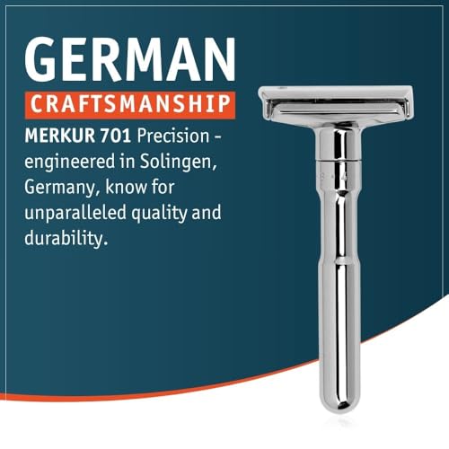 Image of MERKUR Futur MK-70C, Adjustable Double Edge Safety Razor
