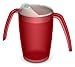 Produktbild Ornamin 2-Henkel-Becher mit Schnabelaufsatz 220 ml rot (Modell 816 + 806) / Pflegebecher, Tremor-Becher, Schnabelbecher
