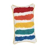Housse de coussin de canapé : elle est de fabrication exquise, ce qui en fait non seulement pour la décoration, mais aussi pour une famille et des amis formidables, housse de coussin décorative