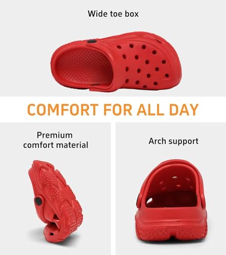 Image of Cubufly Kids Boys Girls Clog Garden Shoes Slip On Slide Sandals Beach Water Shoes for Toddler /Little Kid /Big Kid /Children