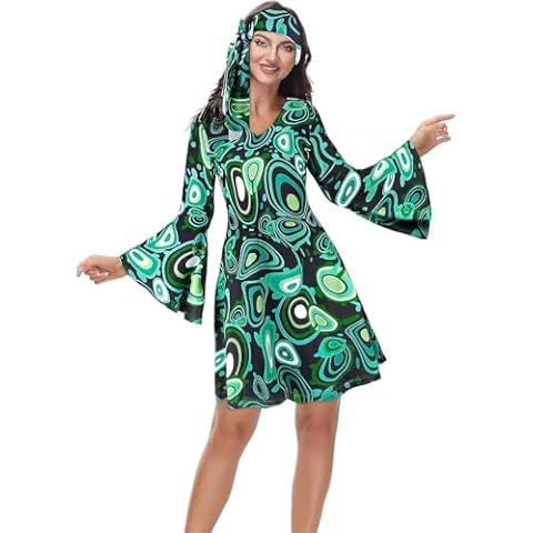 70s Hippie Disco Costume for Women Cover