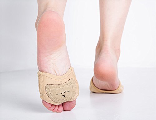 Missfiona DANCEPAW1_06 Women'S Neoprene Half Sole Dance Paws Forefoot Pad Half Lyrical Shoes thumb #4