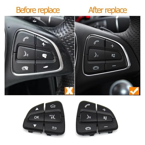 Touches de volant multifonctions interrupteur commande de menu Benz W447 W190 - 7