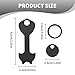 Asheyya 4 Set Trolley Key Release Tool, Stainless Steel Removable Shopping Trolley Token