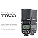 Godox TT600 Speedlite Flash with Built-in 2.4G Wireless Transmission for Canon, Nikon, Pentax, Olympus and Other Digital Cameras with Standard Hotshoe