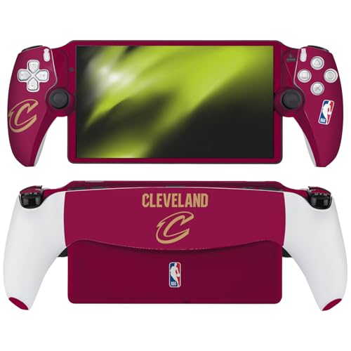 Autocollant vinyle NBA Cleveland Cavaliers pour PlayStation Portal au quotidien