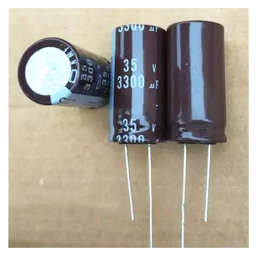 20pcs 35v3300uf Electrolytic Capacitor Radial 3300uf 35v 16x35mm MQXFCZUX