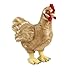 Peluche Living Nature - Grande poule (35 cm)