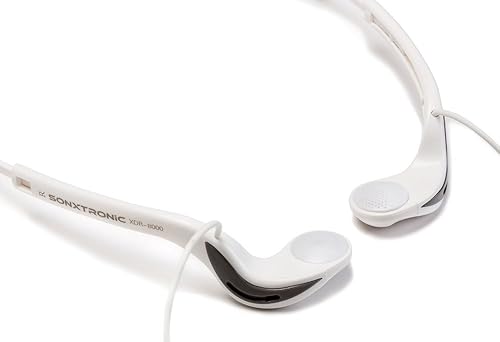 Miniatura 4 de Blanco ICE Xdr-8001 Vertical en el oído Ultraligero Deporte Correr Diadema Auriculares (mdr-w08l Estilo Blanco y Plata)