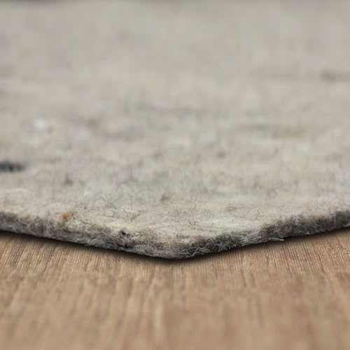 Mohawk Home 8' x 11' 1/4 Rug Pad 100% Felt Protective Cushion, Premium Comfort Underfoot – Safe for All Floors