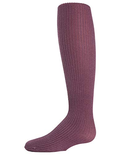 MeMoi Girls' Essential Ribbed Heather Nylon Tights