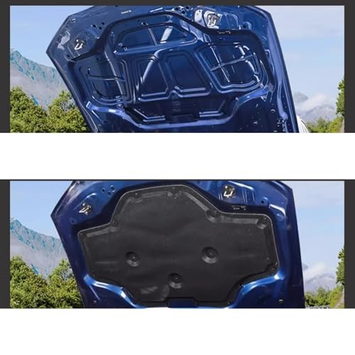 Coton isolant capot pour Audi A6 C6 4F 2006-2011 protection thermique - 4
