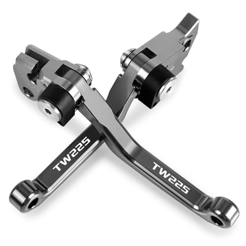 Leviers de frein moto pivotants aluminium pour balades en TW225