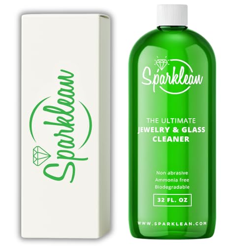 Jewelry Cleaner Solution | Premium Jewelry Cleaner for All Jewelry | Spray Natural Free of Toxins and Ammonia|Silver, Gold and Diamond Cleaner | & Anti Tarnish Spray for Jewelry