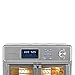 Kalorik 26 QT Digital Maxx Air Fryer Oven with 7 Accessories, Roaster, Broiler, Rotisserie, Dehydrator, Oven, Toaster, Pizza Oven and Slow Cooker. Includes Cookbook. Sears up to 500⁰F. Extra Large Capacity, All in One Appliance. Stainless Steel. AFO 47269 SS