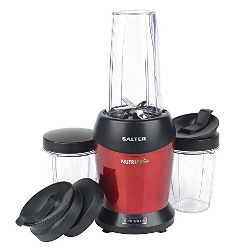 Salter Mix & Go Mixeur, 25000u00a0tr/min BPA Free, 3u00a0accessoires inclus, 1000u00a0W