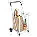 Honey-Can-Do White Four Wheel Utility Cart CRT-01513 White