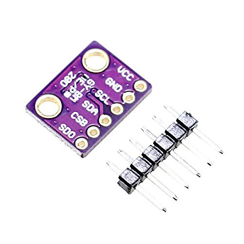 Pression baromètrique BMP280 + Capteur de température, Baromètre/Altimètre calibré, I2C, SPI pour Arduino et Raspberry Pi