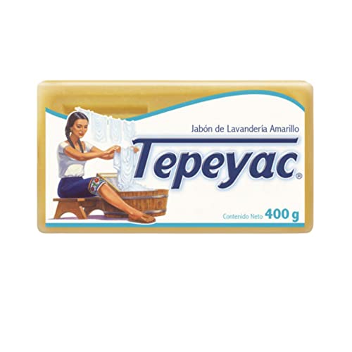 Jabones, Drugstore Jabón En Barra Amarillo Con Envoltura Tepeyac 25 Pz De 400g
