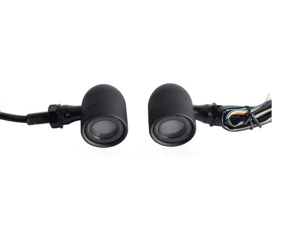 Feu arrière et stop à LED moto avec clignotants 10 mm pour Sportster XL et projet chopper bobber
