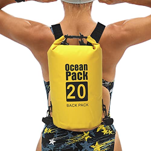 Kayak Bag - Waterproof Wet Dry Bag - Waterproof Storage Bags Swimming Float Outdoor Supplies for Swimming, Kayaking, Boating Lippsy