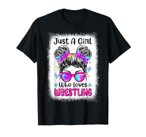 Just A Girl Who Loves Wrestling - Wrestler Girl & Women T-Shirt