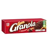 LU Granola Biscuits Sablés Nappés Chocolat Noir - Format Familial 195 g - L'Original aux P...