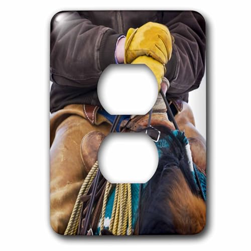 Selles de cowboy cache double prise multicolore 3dRose lsp_97339_6