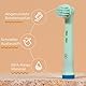 Oral-B Kompatible Aufsteckbürsten Kinder | OralVista 4er-Pack bunte elektrische Kinder Aufsteckbürste | Sanft zu empfindlichem Zahnfleisch | Lustiges Design