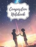  Composition Notebook: Mitsuha - Your Name, Journal 8.5 x 11 Inches, 100 Page Blank Lined Paperback Journal/Notebook