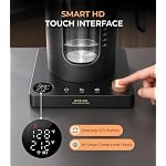 Epeios Electric Tea Kettle with Infuser,1℉ Temperature Control,1L,Dark Gray - Image 6