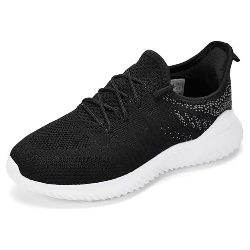 Image of PPQ Womens Slip On Walking Shoes,Memory Foam Lightweight Comfort Casual Workout Shoes,Yoga Or Tennis Or Running Sneakers