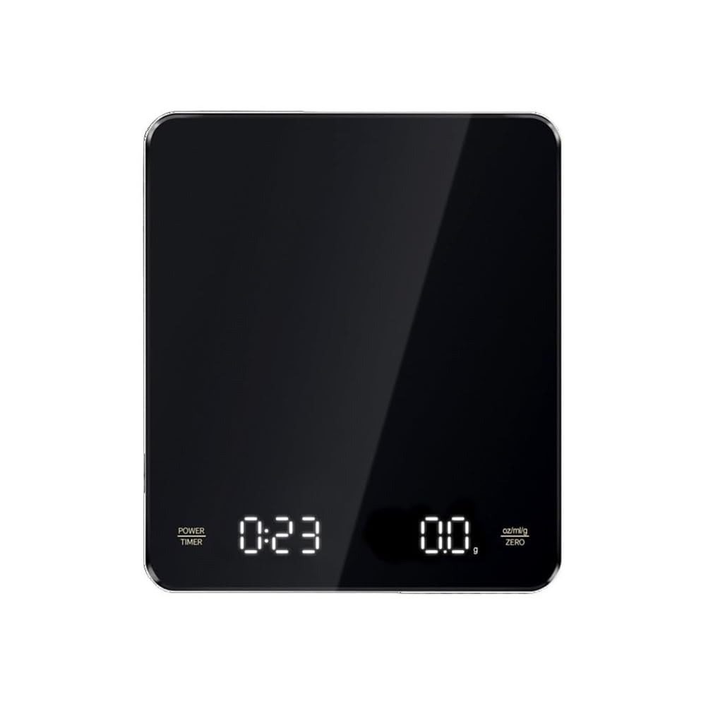 Coffee Electronic Scales Pour Over Espresso 3Kg 0.1G Led Auto Timer Smart Kitchen Scale