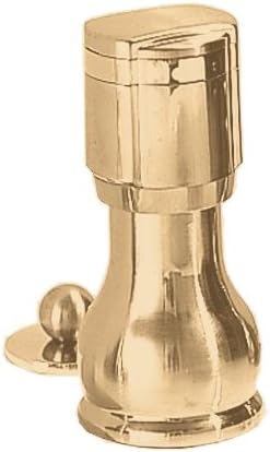 American Standard 8391.000.099 Amarilis 2-Handle Fixture-Mounted Bidet Faucet with Pop Up Drain and Vacuum Breaker, Polished Brass (Handles Not Included)