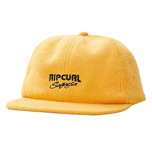 Rip Curl Surf Revival Snap Cap Basecap Baseballcap Flat Brim (One Size - gelb)